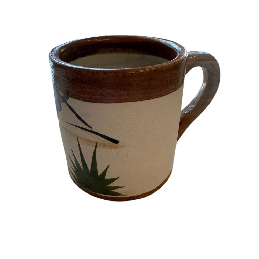 Mexican Stoneware Pottery Coffee Mug - Picture 3 of 7